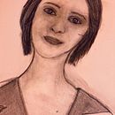 Zeichnung einer Frau im Porträt  . % Jasmina tarafından hazırlanan Sanatsal Çizim, Çizim, Portre Çizimi, Eskiz defteri, Ve Eskiz çizimi projesi - 10.02.2025