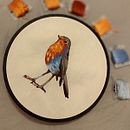 Meu projeto do curso Ein Projekt aus dem Bereich Stickerei, Traditionelle Illustration und Textildesign von Bárbara I. da Silva - 03.10.2025