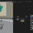 O meu projeto no Blender. Un projet de 3D, Modélisation 3D , et Conception 3D de nidia_dias - 03.10.2025