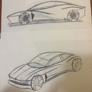 Sketching coches Ein Projekt aus dem Bereich Design, Industriedesign, Produktdesign und Skizzenentwurf von Alex Amat Alvarez - 03.10.2025