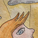 Y salió al mundo . Creativitate, Desen, Desen în creion, Ilustrație tradițională, Pictura și Pictură în acuarelă de tita_grafica - 10.04.2025