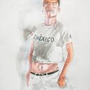 Pintura de Figura Humana en acuarela  . Gambar Gambar, Membuat sketsa, Dan Lukisan Cat Air proyek oleh ilustrArístides - 10.06.2025