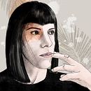 Projet final . Ilustrasi tradisional, Ilustrasi Vektor, Menggambar Potret & Ilustrasi Digital proyek oleh Sarah Kalman - 10.07.2025