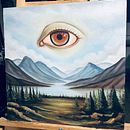 Siguiendo tus pasos . Fine Arts, Traditional illustration, and Drawing project by Christian Muñoz Arambul - 10.07.2025