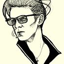 RETRATO BOWIE DOTWORK-BLACKWORK . Desain Tato, Ilustrasi tradisional & Ilustrasi Digital proyek oleh Pedro Nicolas Adrover - 10.07.2025