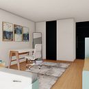 Remodelación y Decoracion de una Habitacion . Projekt z dziedziny Projektowanie wnętrz, Dekoracja wnętrz, Architektura wnętrz i Projektowanie przestrzeni użytkownika ANDRES ORLANDO SALAZAR PINILLA - 08.10.2025