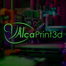 AlcaPrint3d. Un proyecto de Diseño gráfico, Diseño, Dibujo digital, Diseño digital, Gestión del diseño, Tipografía, Diseño de logotipos, Teoría del color y Diseño tipográfico de Jessica Asenjo Calvente - 08.10.2025