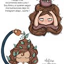 ILUSTRACION CON FITO ESPINOSA . Creativitate, Desen, Desen în creion, Ilustrație tradițională și Pictura de Antonella Blois - 10.09.2025