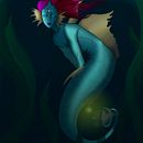 Ilustración diosa ceto 🫧. Un progetto di Illustrazione tradizionale, Illustrazione digitale e Pittura digitale di Pau Cambré - 10.10.2025