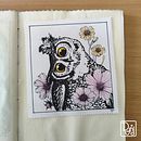 De miedo y trazos. Un proyecto de Bocetado, Creatividad, Dibujo y Sketchbook de Dayananda Foraois - 11.10.2025