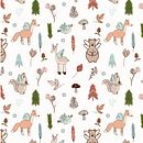 Pattern copitos de invierno. Un progetto di Illustrazione digitale, Disegno, Textile Design, Character design, Br, ing, Br, identit, Stor, telling, Creatività, Interior design, Interior Design, Disegno digitale, Illustrazione infantile e Pattern design di Teresa Piedra - 12.10.2025