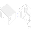 My final project for the Architectural Drawing in AutoCAD course. Een project van Architectuur, Interactief ontwerp, Interieurontwerp,  Architecturale illustratie, L, scaping y Architecturale visualisatie van Áquila Faré - 14.10.2025