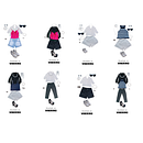 Estilismo de Moda: Looks para un viaje  Ein Projekt aus dem Bereich Design und Modedesign von Florencia Alessandrini - 15.10.2025