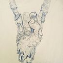 La Mano del Zombie. Un projet de Illustration traditionnelle , et Conception de tatouage de Agustín Robles - 18.10.2025