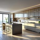 Cocina Bcn. Een project van Interieurontwerp, Interactief ontwerp,  Interieur y Ruimtelijk ontwerp van sabrinagarazo - 18.10.2025