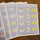 Sticker for my students. Un projet de Manga, Conception de personnages et Illustration traditionnelle de Kaynak Serkan - 19.10.2025