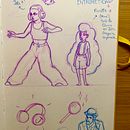 Proyectos de sketchbook . % anab_garbri tarafından hazırlanan Karakter Tasarımı, Çizim, Kalem Çizimi, Eskiz defteri, Ve Eskiz çizimi projesi - 10.19.2025