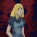 Alicia en el País de las Sombras. Een project van Digitale illustratie van Sheila Jaime Moya - 21.10.2025