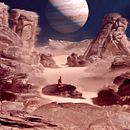 Ilustração fantástica 3D com Blender. Een project van 3D,  3D-ontwerp y Digitale illustratie van Alan Belo - 24.10.2025