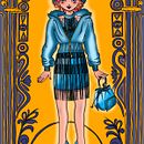 personaggio . Ilustrație digitală de loren sartori - 10.26.2025