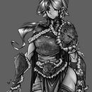 Trabajo Final. Projekt z dziedziny Projektowanie postaci, Trad, c, jna ilustracja, Ilustracja c i frowa użytkownika Alexander Sanabria - 26.10.2025