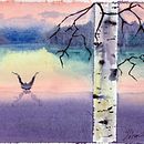 Alma de Luz. Een project van  Beeldende kunst, Schilderij y Aquarelschilderen van Jenifer Arenilla MOrales - 26.10.2025