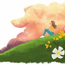 El viaje de Freddie. Un projet de Illustration jeunesse, Illustration numérique, Peinture numérique , et Album illustré de Irene Pérez Hualde - 30.10.2025