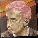 Retrato al oleo - Tyler. Un proyecto de Bellas Artes, Pintura al óleo y Pintura de Javiera Luco - 30.10.2025