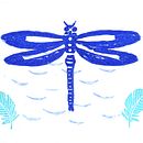 Printmaking : dragonfly. Een project van Craft,  Beeldende kunst, Traditionele illustratie, Printen y  Illustratie met inkt van Denise DESENEPART - 31.10.2025