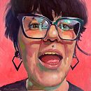 Autoretrato . Projekt z dziedziny Malarstwo olejowe użytkownika Diana Marnova - 31.10.2025