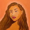 Meu espelho  . Pictură acrilică, Pictura și Autoportret fotografic de desirequeiroz - 10.31.2025