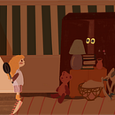 There is a monster in my closet . Design de caractere, Ilustrație pentru copii, Literatură pentru copii, Scrierea conținutului, Scriere creativă, Ilustrație digitală, Desen, Arte plastice, Carte ilustrată și Scriere de Nea Koivumaa - 11.01.2025