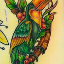 Hornbill. Digital Drawing, Digital Illustration, Drawing, Traditional illustration, and Tattoo Design project by kokominhtike - 11.03.2025