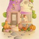 The Pumpkin Shop . Ilustrasi Anak-Anak, Ilustrasi Digital, Lukisan Digital, Dan Buku gambar proyek oleh artstudiobloomi - 11.05.2025