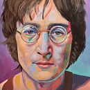 Jhon lennon. Projekt z dziedziny Malarstwo olejowe użytkownika Diana Marnova - 06.11.2025
