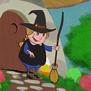 The Witch. Children's Illustration, Digital Illustration, Digital Painting, and Picturebook project by Gary Quann - 11.07.2025