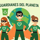 Guardianes del Plantea. Un progetto di Social media, Content marketing, Content Writing, Intelligenza Artificiale e Creazione di Contenuti con IA di Jonnathan David Ochoa Ayala - 07.11.2025
