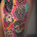 Mascotas en el corazón  . Design tatuaj de Juan Guzman - 11.09.2025