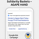Google Ads Campaign for AGAPE HAND – Solidarity Baskets . Marketing, Marketing digital, Facebook Marketing, Instagram, Marketing mobil, Social Media, Instagram Marketing, Marketing de creștere și SEM de Hever Leonidas Aguilar Rivadeneira - 11.10.2025