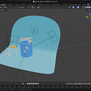 Frasco. 3D, Modelagem 3D, e 3D Design projeto de Allan Cortes Amador - 14.11.2025