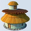 Ubuntu Village Environmental Assets. Un proyecto de Diseño 3D, Modelado 3D, Dirección de arte y Dibujo de Rowan Dawduth - 17.11.2025