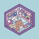 Jeiko my dog and his secret room. Animação 2D, Animação, Design de personagens, Ilustração digital, Ilustração tradicional, e Mangá projeto de Monserrat Artavia Moya - 18.11.2025