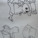 proyecto final . Un projet de B, e dessinée, Dessin, Dessin au cra, on, Manga, Conception de personnages et Illustration traditionnelle de Roger Nicolas - 22.11.2025