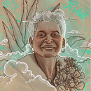 You are the sky. Projekt z dziedziny Concept art, Ilustracja c, frowa, Malarstwo c, frowe i Teoria barw użytkownika Yuly Andrea Henao Carmona - 26.11.2025