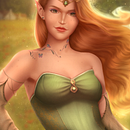 Aerin, elf. Design de personagens, Desenho digital, Ilustração digital, e Pintura digital projeto de Mariana Jesus Soares - 26.11.2025