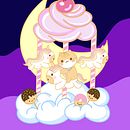 Kawaii world - Carousel in the cloud. Projekt z dziedziny Projektowanie postaci, Ilustracja c, frowa i Manga użytkownika Nicole Chong - 27.11.2025