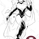 Anatomía Femenina - Proyecto final (Poster de Storm de Xmen). Comic, Drawing, and Character Design project by Daniel Vergara Herrera - 11.28.2025