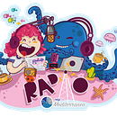 Ilustración Radio Ein Projekt aus dem Bereich Traditionelle Illustration und Digitale Illustration von jose ramón puerto urios - 28.11.2025