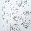 Meu projeto. Comic, Drawing, Pencil Drawing, Manga, Character Design, and Traditional illustration project by Gabriely Vieira Soares - 11.28.2025