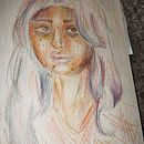 pencil portrait. Desenho com lápis de cor, Desenho, Desenho de retrato, e Sketchbook projeto de Harmony Lowe - 29.11.2025